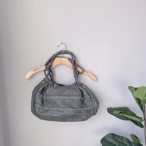 2B Bebe Grey Studded Handbag